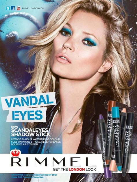 Kate Moss for Rimmel London's SS2013 Campaign