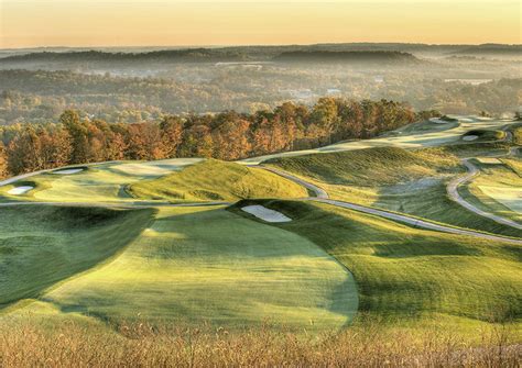 The Pete Dye Course at French Lick, French Lick, Indiana - Golf course ...