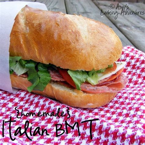 {homemade} Italian BMT | Amy's Cooking Adventures Sandwich Wraps ...