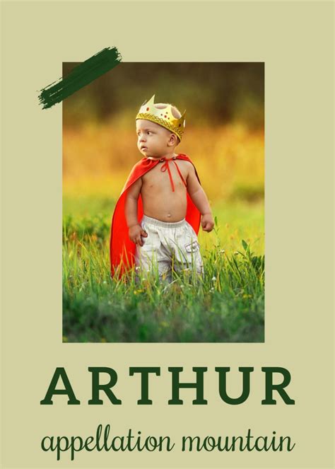 Baby Name Arthur: Storied and Noble - Appellation Mountain