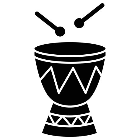 African drum Which Can Easily Modify Or Edit 11680265 Vector Art at Vecteezy