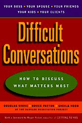 Difficult Conversatons Book Review