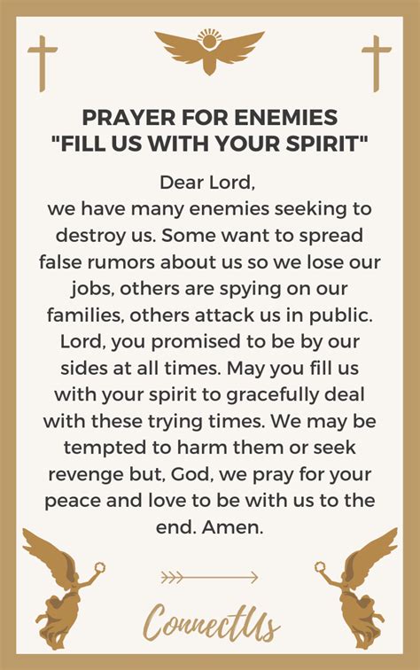 11 Mighty Prayers for Enemies – ConnectUS