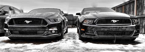 2015 #Ford Mustang GT Fastback vs. 2014 #Ford Mustang GT Coupe - which one wins your vote ...