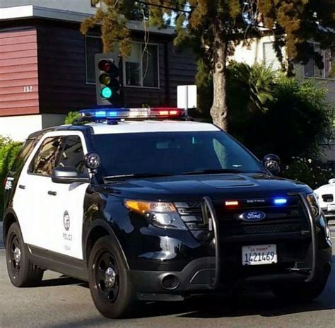 LAPD Ford Interceptor Utility | Police cars, Police car lights, Police ...