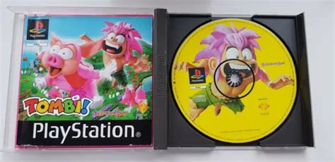ORIGINAL TOMBI (TOMBA) Playstation PS1 game with front sheet and booklet £250.00 - PicClick UK