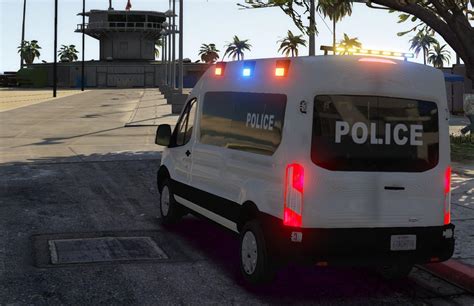 Police Passenger Van Ford Transit (ELS) - GTA5-Mods.com