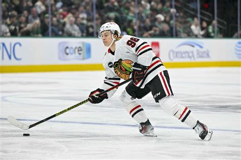 Chicago Blackhawks Forward Connor Bedard Sidelined with Broken Jaw ...