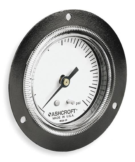 Panel Mount Pressure Gauge - Grainger