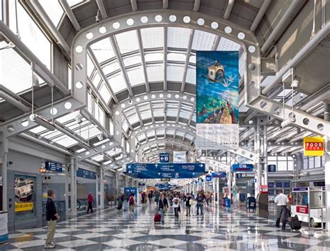 The United Airlines terminal at Chicago O’Hare Airport. | Immigrant Entrepreneurship