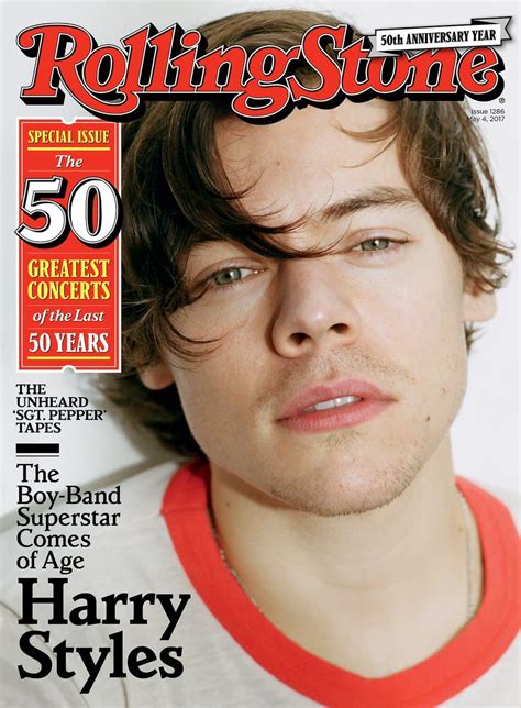 Harry Styles Leans All the Way into Gucci on His Inevitable First 'Rolling Stone' Cover ...