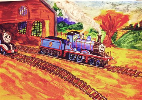 some remade railway series illustrations : r/thomasthetankengine