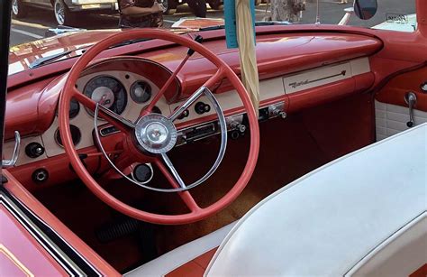 1956 Ford Fairlane Sunliner Interior Photograph by Denise Mazzocco - Pixels