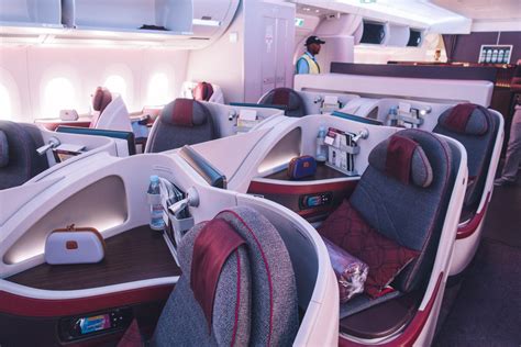 Qatar Airways Business Class (A350-900) Review • The Blonde Abroad