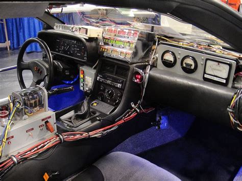 The console of the DeLorean from Back to the Future.