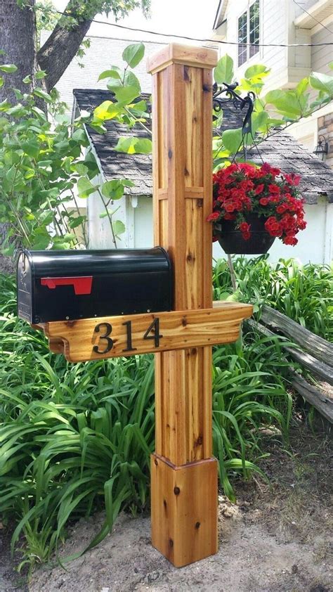 20+ Mailbox Post Ideas Diy – DECOOMO