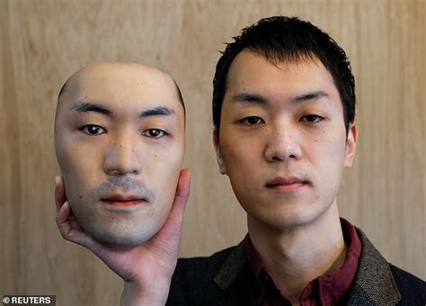 Japanese man creates lifelike replicas of human faces for £700 - but ...