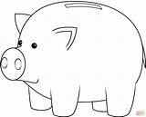 Piggy Bank coloring page  Free Printable Coloring Pages sketch template