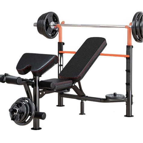 Adjustable Bench with Rack - Leewarehouse