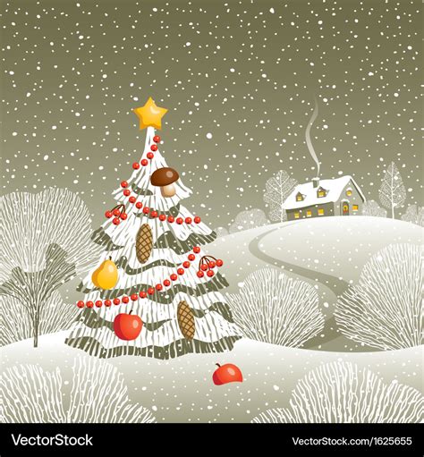 Christmas eve Royalty Free Vector Image - VectorStock