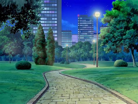 Anime Landscape: Park (Anime Background)