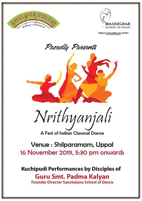 Upcoming events at Mini Shilparamam in Hyderabad