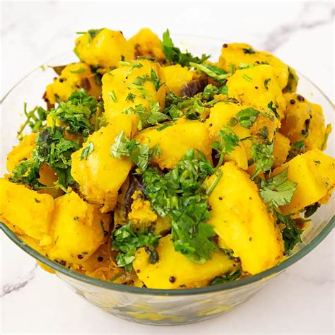 Aloo Masala - Indian Potato Masala Recipe - East Indian Recipes