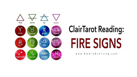 * FIRE SIGNS * What You Need To Know - YouTube