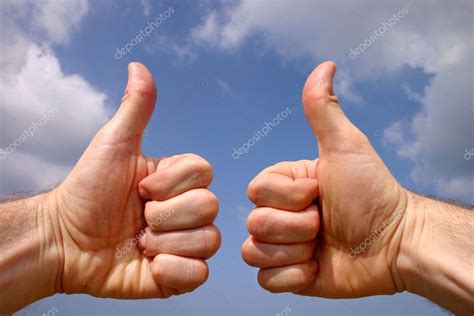 Thumbs up sign — Stock Photo © SRphotos #2287964