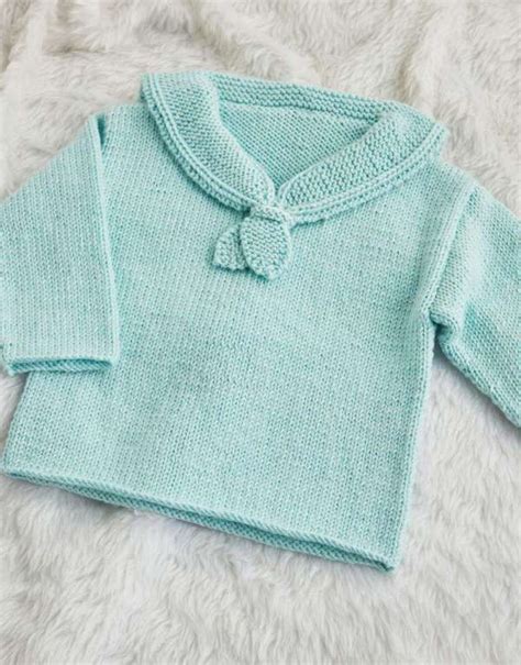 Baby’s Sailing Sweater – Knitting Pattern – Knitting