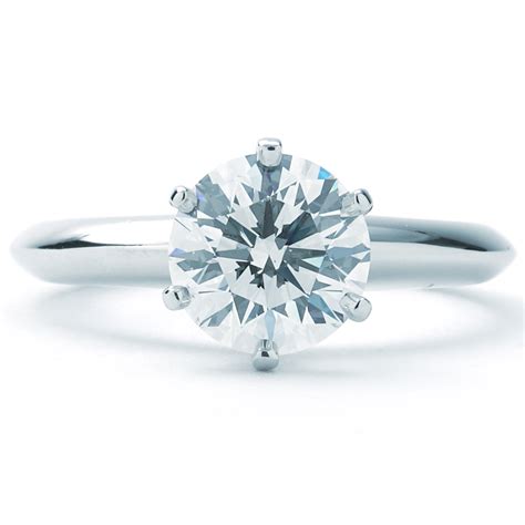 Tiffany And Co Solitaire Diamond Ring (1.42ct HVS2) | New York Jewelers ...