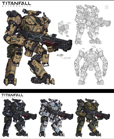 This is a Titan concept from a Concept designer from respawn : r/titanfall