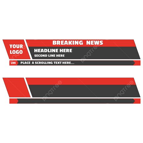 Breaking News Png Template With Lower Third Bumper Ul - vrogue.co