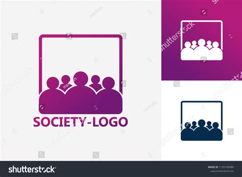 Society Logo Template Design Vector Emblem Stock Vector (Royalty Free) 1135728380 | Shutterstock