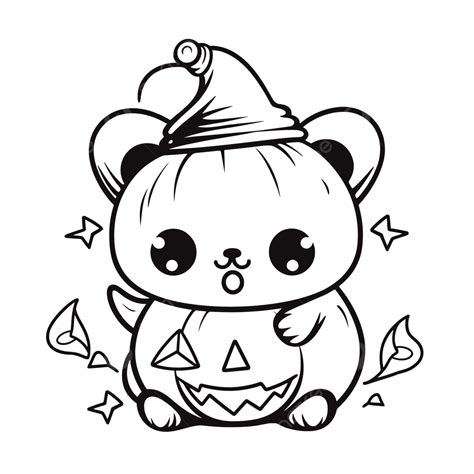 Cute Bunny Animal Coloring Pages For Halloween Outline Sketch Drawing Vector, Bunny Drawing ...