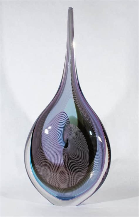 Lino Tagliapietra Glass Vase For Sale - Murano Art Glass