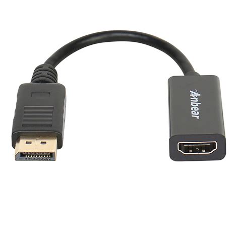 Buy Display Port to HDMI,Anbear Displayport to HDMI Adapter Cable(Male to Female) for ...