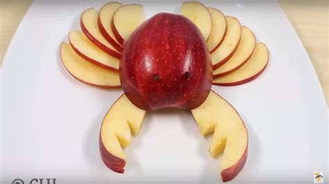 3 Simple Fruit Carving Ideas For Kids | Fruit Carving Apple Step By Step