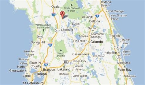 Map Of The Villages Florida - Island Of Hawaii Map