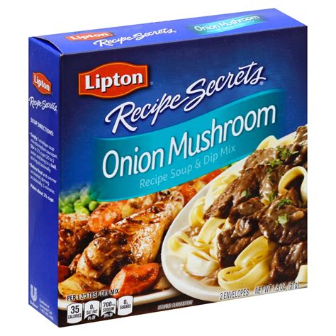 Lipton Recipe Secrets Soup and Dip Mix Onion Mushroom - Shop Soups ...