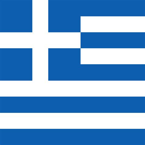 Greece flag, official colors. Vector illustration. 8972723 Vector Art ...