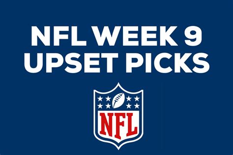 The Three Best NFL Week 9 Upset Picks