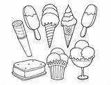 Free Printable Ice Cream Coloring Page  Pages sketch template