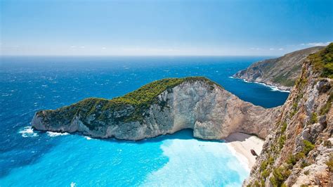 landscape, Greece, Zakynthos, Navagio Beach Wallpapers HD / Desktop and Mobile Backgrounds