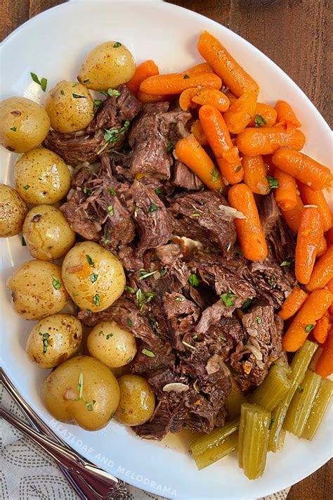 Mom's Instant Pot Pot Roast - Meatloaf and Melodrama