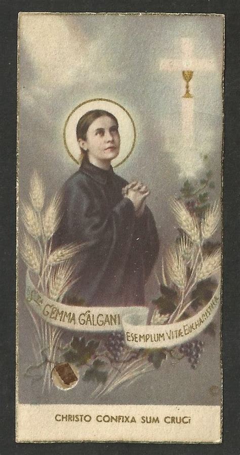 St Gemma Galgani: An eyewitness account of St Gemma's ecstasies, stigmata and mystical wounds