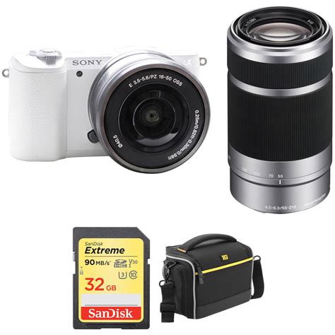 Sony Alpha a5100 Mirrorless Digital Camera with 16-50mm and