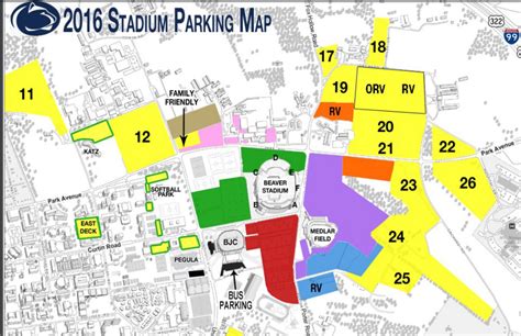 What time will Penn State arrive at Beaver Stadium on Saturday? Parking ...