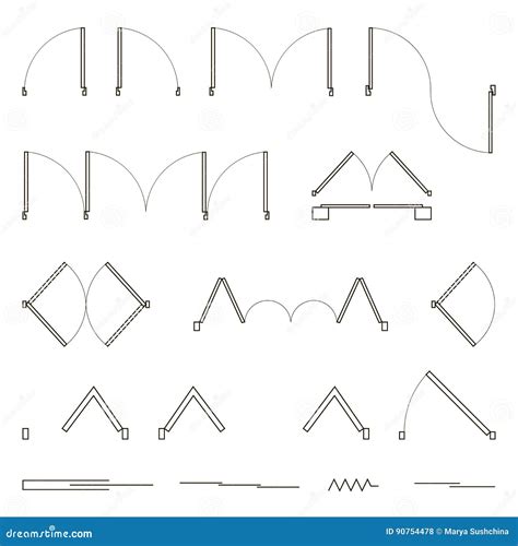 sliding door symbol in floor plan | Viewfloor.co