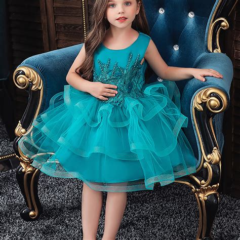 Children's Christmas Sleeveless Puffy Princess Dress | Sign Up To ...